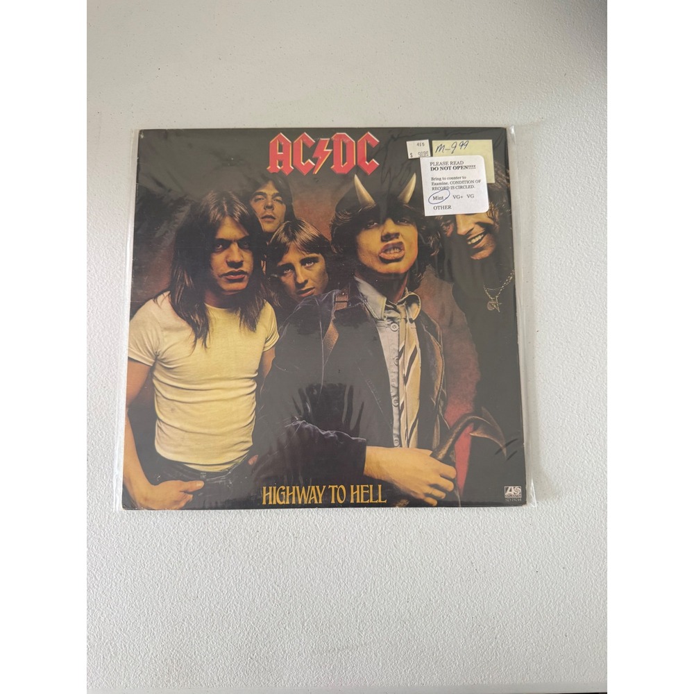 AC/DC Highway to Hell Vinyl Record Album Atlantic SD 19244 Classic Hard Rock LP